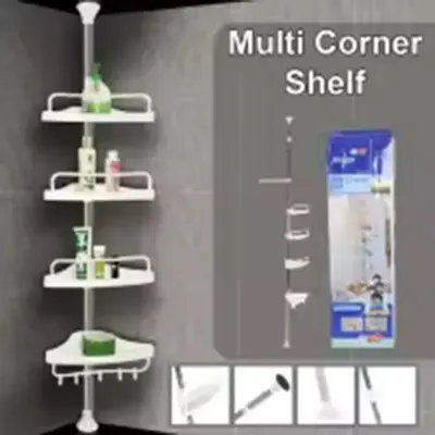 Picture of Plastic Multi Corner Shelf 4 Layer