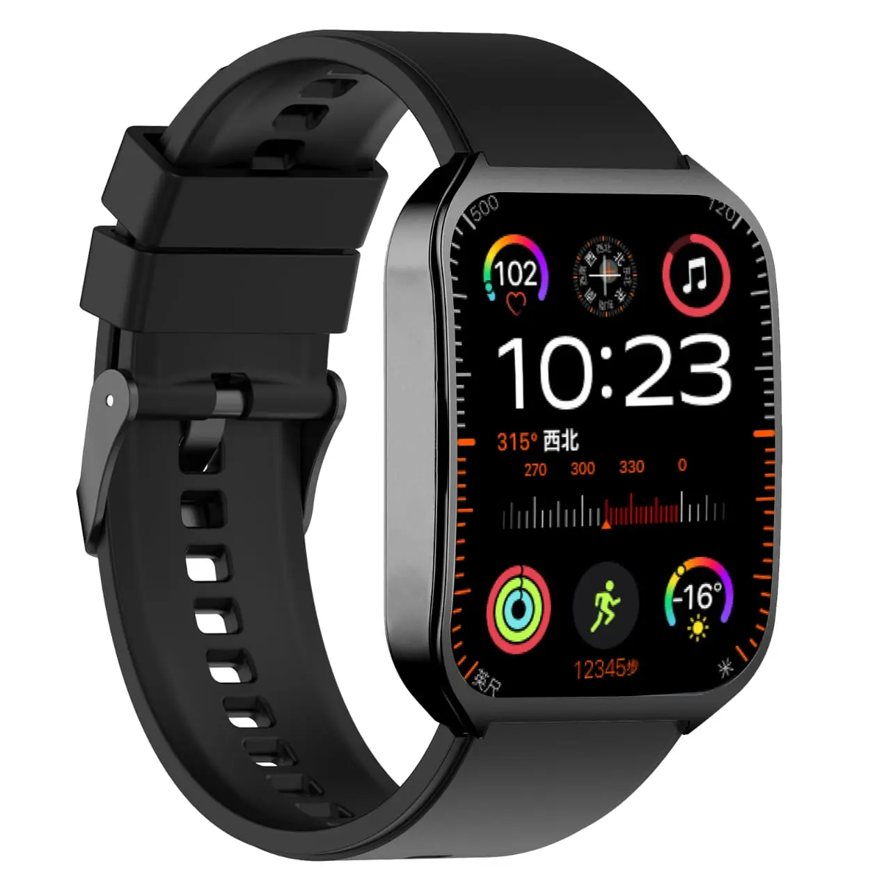 Picture of Smartwatche Simba F15 Curved display unique style Bluetooth Calling Smart Watch fo men's and women's