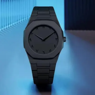Picture of Arabic Aura Men's watch Quartz movement Polycarbone plastic body original watch with box