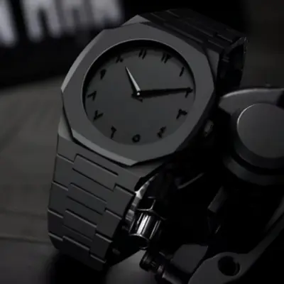 Picture of Arabic Aura Men's watch Quartz movement Polycarbone plastic body original watch with box