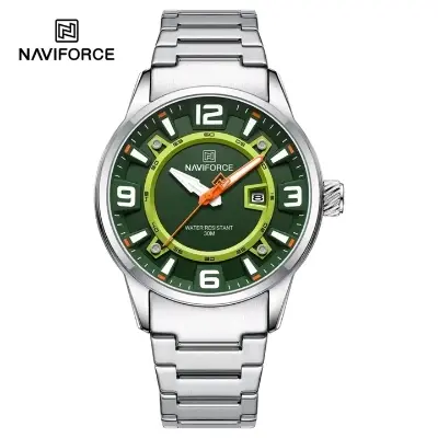 Picture of NAVIFORCE NF8044 Original Classic Watches For Men Top Brand Calendar Quartz Wristwatches Luxury Waterproof Luminous Clock Reloj Hombre