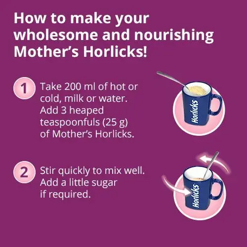 Picture of Mother's PLUS Horlicks Health and Nutrition Drink BIB 350g