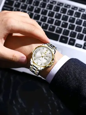Picture of Poedagar 883 new Model Men's watch special discount unique design imported exclusive collection luxury fashion stainless steel waterproof quartz movement wrist-watch for Men
