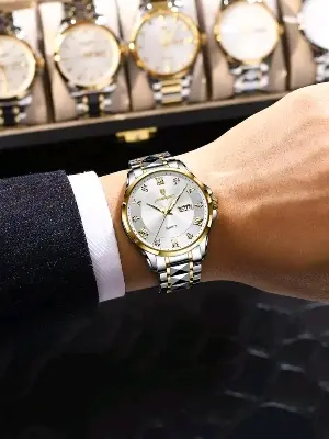 Picture of Poedagar 883 new Model Men's watch special discount unique design imported exclusive collection luxury fashion stainless steel waterproof quartz movement wrist-watch for Men