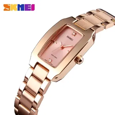 Picture of Skmei 1400 model new Ladies watch Top brand Quartz movement waterproof stainless steel direct import luxury fashion exclusive design Romantic love for gift wrist-watche for Women