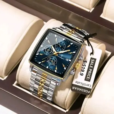 Picture of Poedagar 866 Men's watch special discount stainless steel direct import chronograph active unique style waterproof wrist-watche for men