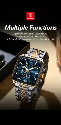 Picture of Poedagar 866 Men's watch special discount stainless steel direct import chronograph active unique style waterproof wrist-watche for men