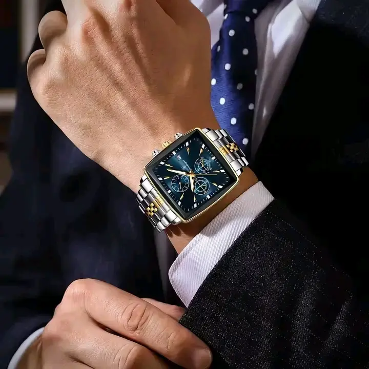 Picture of Poedagar 866 Men's watch special discount stainless steel direct import chronograph active unique style waterproof wrist-watche for men