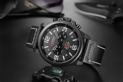 Picture of CURREN 8314 Men's Watch artificial belt Fashion Unique design imported Sports Six Pin Chronograph active Watch  Waterproof Wrisrtwatch for Men