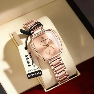 Picture of Poedagar 783 new Quartz Ladies watch unique design Romantic love gift stainless steel direct import from company waterproof wrist-watche for Women