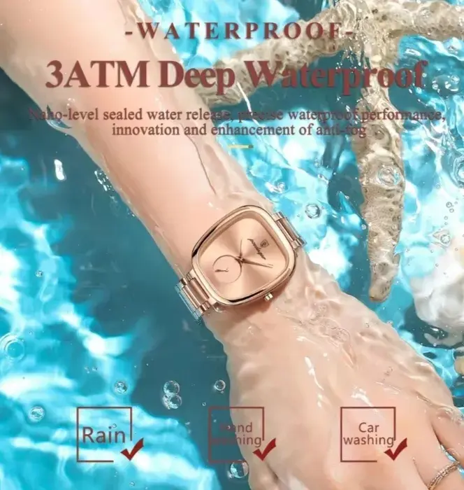 Picture of Poedagar 783 new Quartz Ladies watch unique design Romantic love gift stainless steel direct import from company waterproof wrist-watche for Women