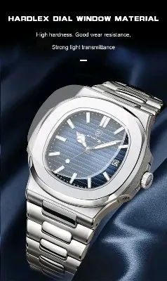 Picture of Poedagar 613 new gorgeous fashion stainless steel imported waterproof quartz movement wrist-watch for Men