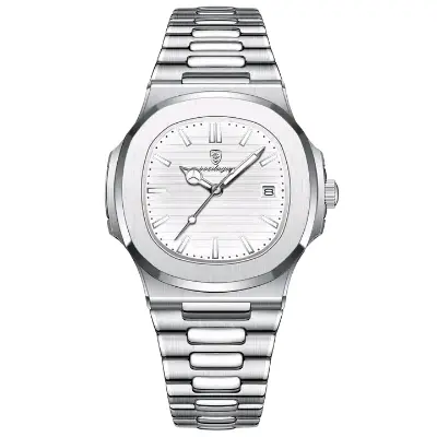 Picture of Poedagar 613 new gorgeous fashion stainless steel imported waterproof quartz movement wrist-watch for Men