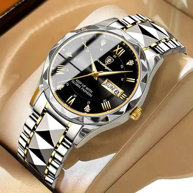 Picture of Poedagar 615 new luxury fashion exclusive design imported waterproof quartz movement wrist-watche for men