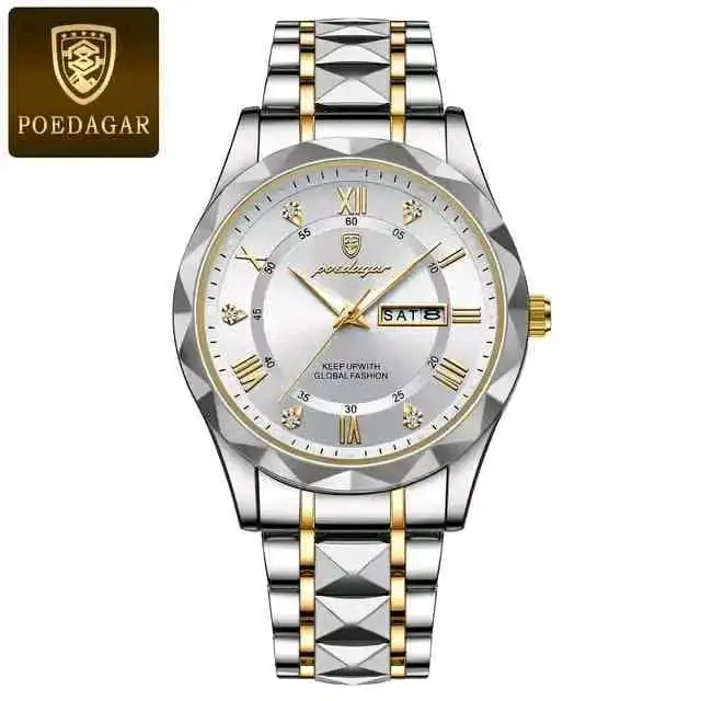 Picture of Poedagar 615 new luxury fashion exclusive design imported waterproof quartz movement wrist-watche for men