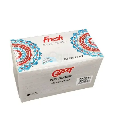 Picture of Fresh Hand Towel White 250 pcs Poly