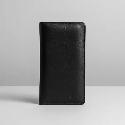 Picture of Genuine Leather Long Wallet (Dual Mobile Chamber)