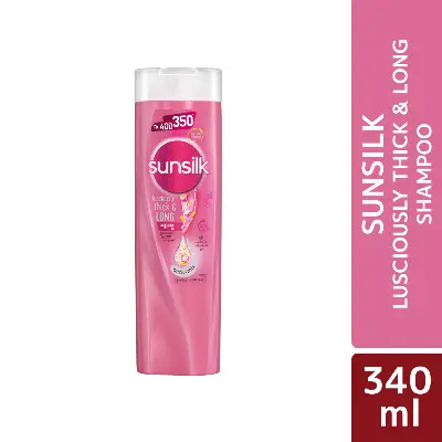 Picture of Sunsilk Shampoo Lusciously Thick & Long 340ml