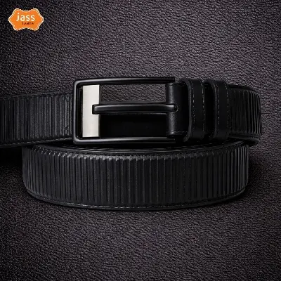 Picture of Chocolate Color Roller Dice Leather Casual Belt for Men