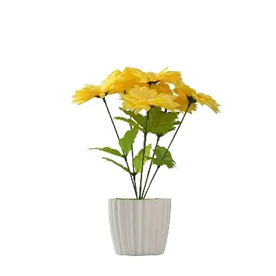 Picture of FLORA AF-Mums Artificial Flower (Yellow)