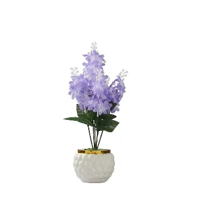 Picture of FLORA AF-Lilac Bloom Artificial Flower (Blue)