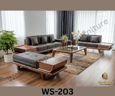 Picture of Wooden sofa
