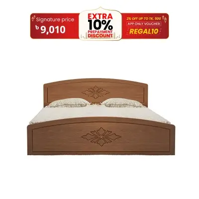 Picture of Regal Laminated Board Sizzling Bed Antique SIZZLING-BDH-121-1-1-20(CLASSIC)(DOUBLE)