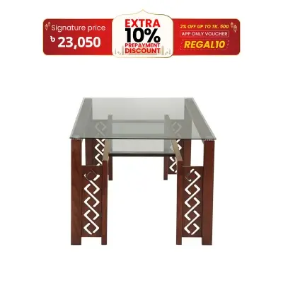 Picture of Regal Rosemary Wooden Dining Table Antique