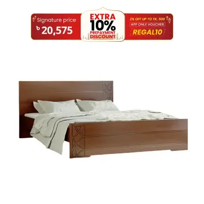 Picture of Regal Roma Wooden Bed BDH-363-3-1-20 (DOUBLE)