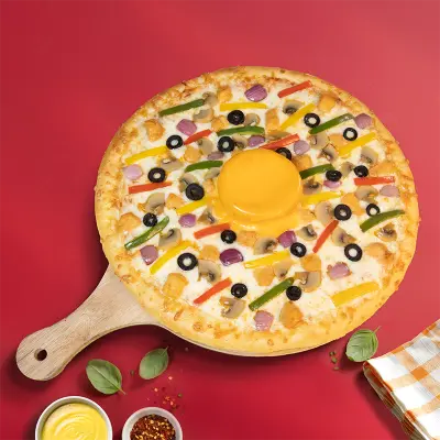 Picture of Cheese Volcano 12``