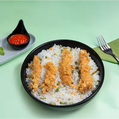 Picture of Chicken Goujons Rice