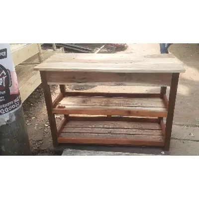 Picture of The table is the kitchen table - Great Value - Upscaled Quality - and Simple to Use - Mahogany