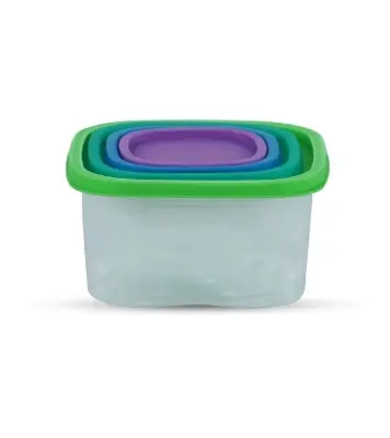 Buy Rainbow Cont 4 Pcs Set (Small Size) Trans Online at Best Price