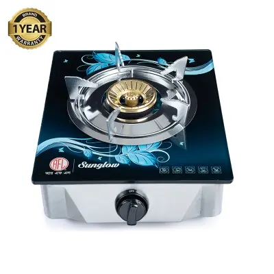 Picture of RFL Single Glass Auto Gas Stove (SUNGLOW) - Cylinder Gas