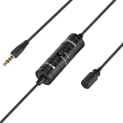 Picture of BOYA BY-M1S Universal Lavalier Microphone