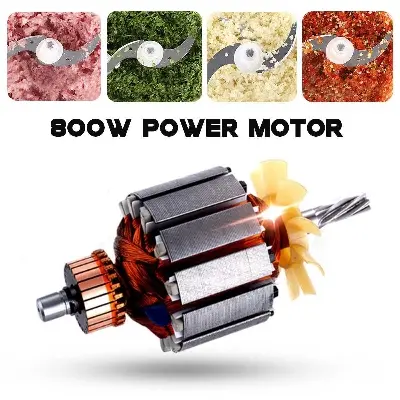 Picture of Meat Grinder LB-7005A Stainsteel Electrica Stainsteel Electric 2 Speeds 3L 220-240V-50/60Hz 800W