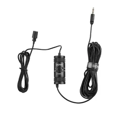 Picture of BOYA BY-M1 Pro II Universal Lavalier Microphone ( no need batteries )