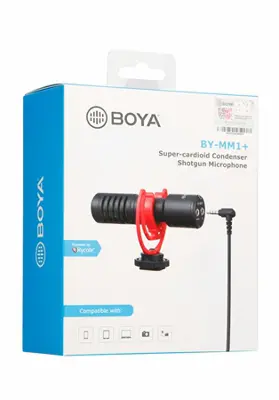 Picture of BOYA BY-MM1+ Mini Shotgun Microphone