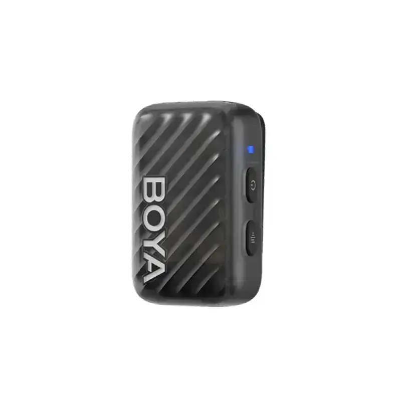 Picture of BOYA BOYAMIC 2 World's 1st AI-Powered Noise Cancellation Mini Wireless Microphone. 300 m Range, 54 Hours Total Battery Life with Case
