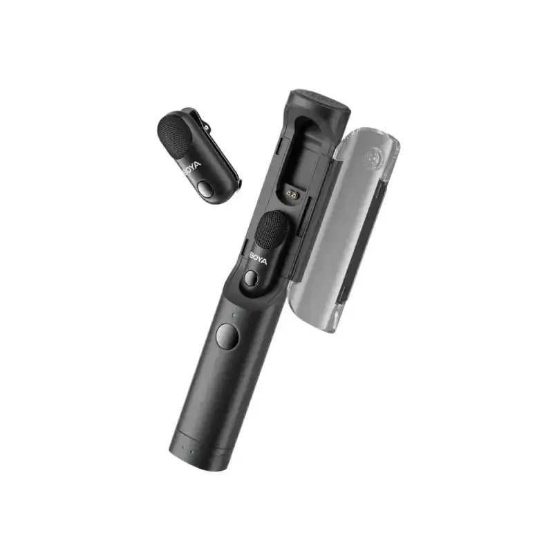 Picture of BOYA Magic-05 World's 1st Al-PoweredTransformable Wireless Microphone for Type cDevice's