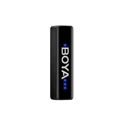 Picture of BOYA BOYALINK 2.0 Upgraded 3-in-1 Compact Wireless Microphone, 2 Level Noise Cancelling, 300 Meter range, 30 hours