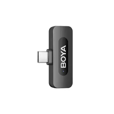 Picture of BOYA BY-V3 combo 2.4 GHz Dual-Channel Wireless Microphone (2RX, 2TX) for Android & IOS Devices