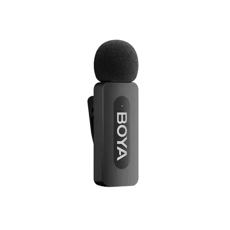 Picture of BOYA BY-V3 combo 2.4 GHz Dual-Channel Wireless Microphone (2RX, 2TX) for Android & IOS Devices