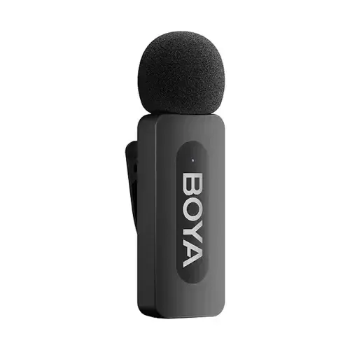 Picture of BOYA BY-V35 2.4 GHz Dual-Channel Wireless Microphone (2RX, 1TX) for Camera