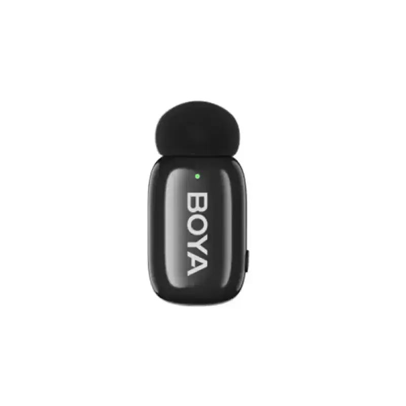 Picture of BOYA mini-12-B The World's Tiniest Wireless Microphone (2RX, 2TX) for Android & IOS Devices