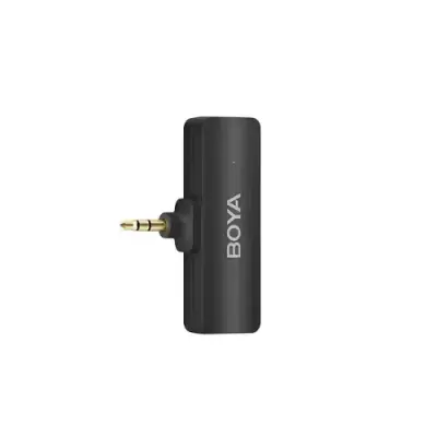 Picture of BOYA BY-V4 4-Channel Mini Wireless Microphone with Noise Cancellation with 3.5mm Convertor
