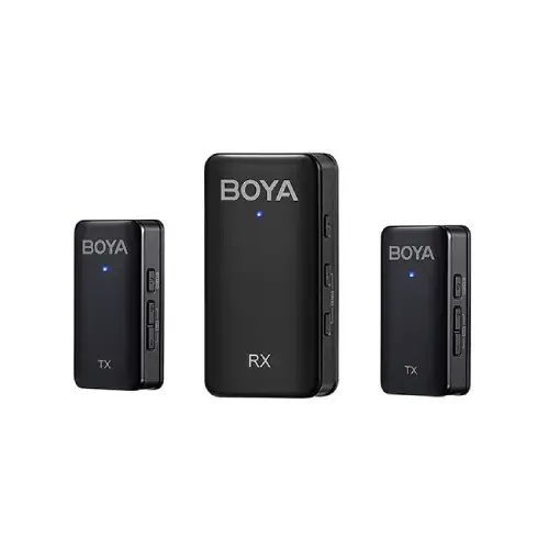 Picture of BOYA Wmic5-M2 Ultracompact 2.4GHz Dual-Channel Wireless Microphone System