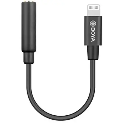 Picture of BOYA BY-K3 TRS to Male lightning adapter