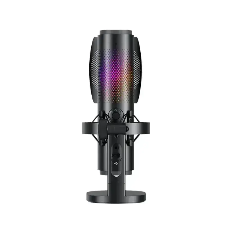 Picture of BOYA K9 Vibrant Lighting Condenser USB Microphone with RGB & Noise Cancellation, 3 Polar Pattern