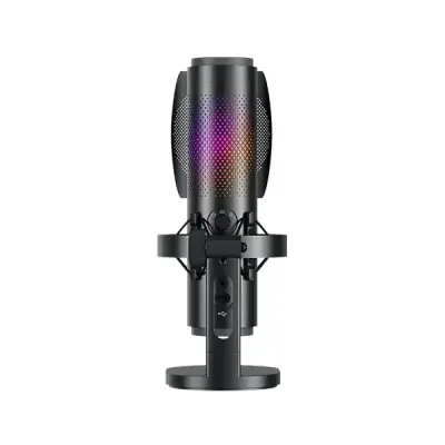 Picture of BOYA K9 Vibrant Lighting Condenser USB Microphone with RGB & Noise Cancellation, 3 Polar Pattern